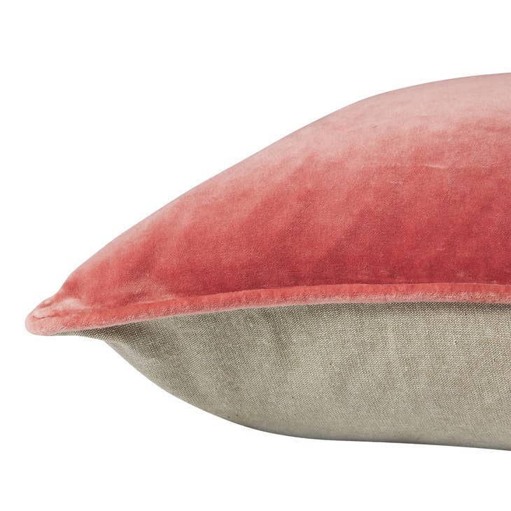 CLASSIC VELVET CUSHION COVER - ROSE