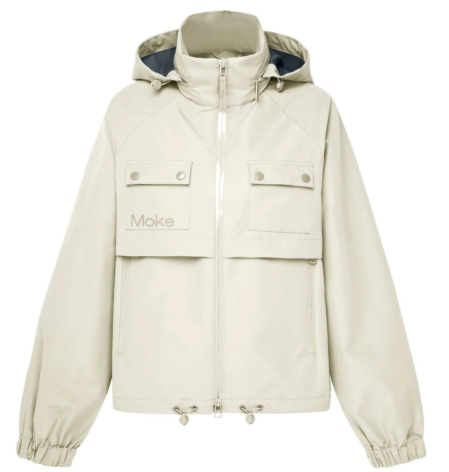 Maggie - Women's Rain Jacket / Cream