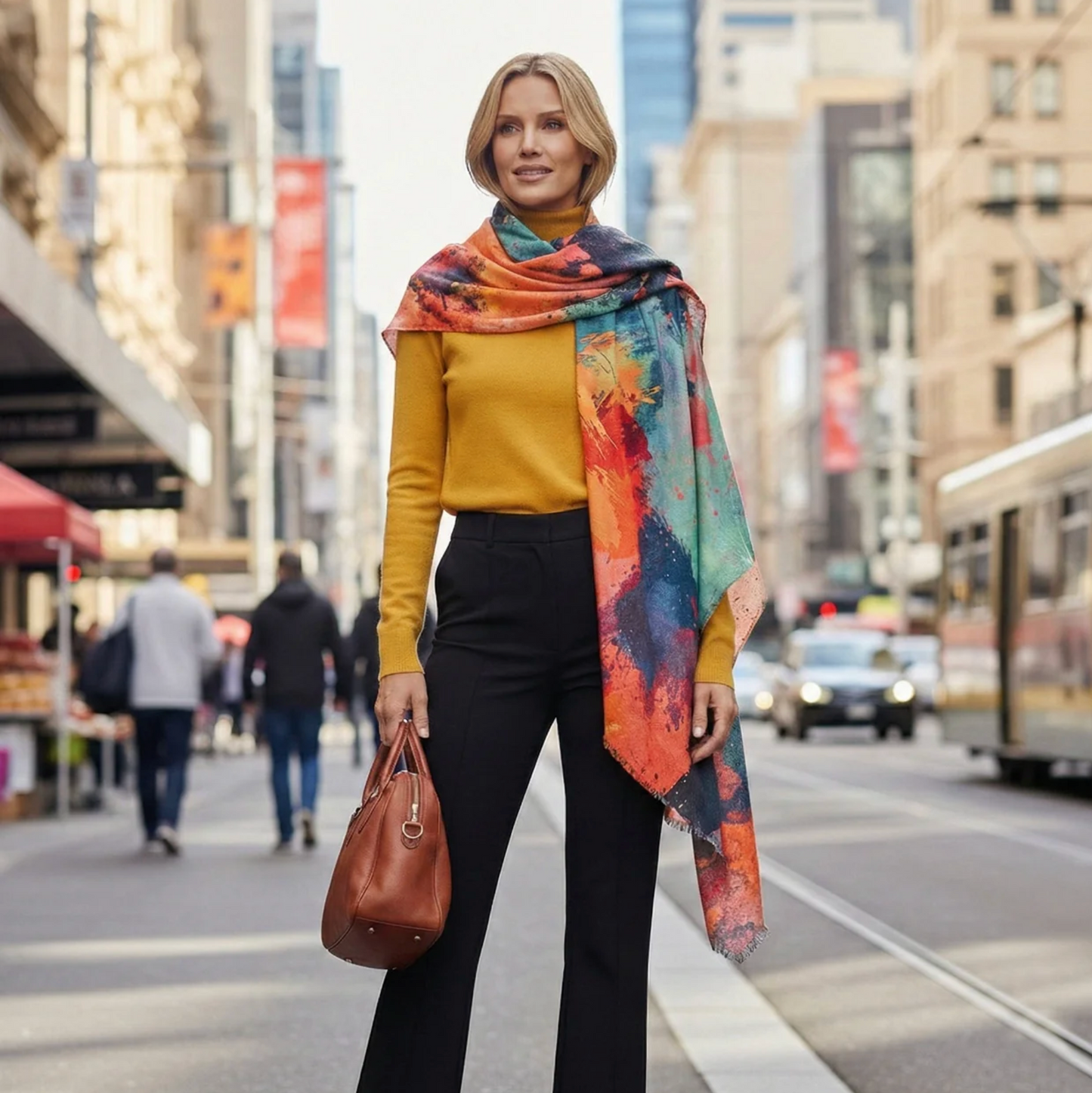 Ivyana Merino Wool Scarf