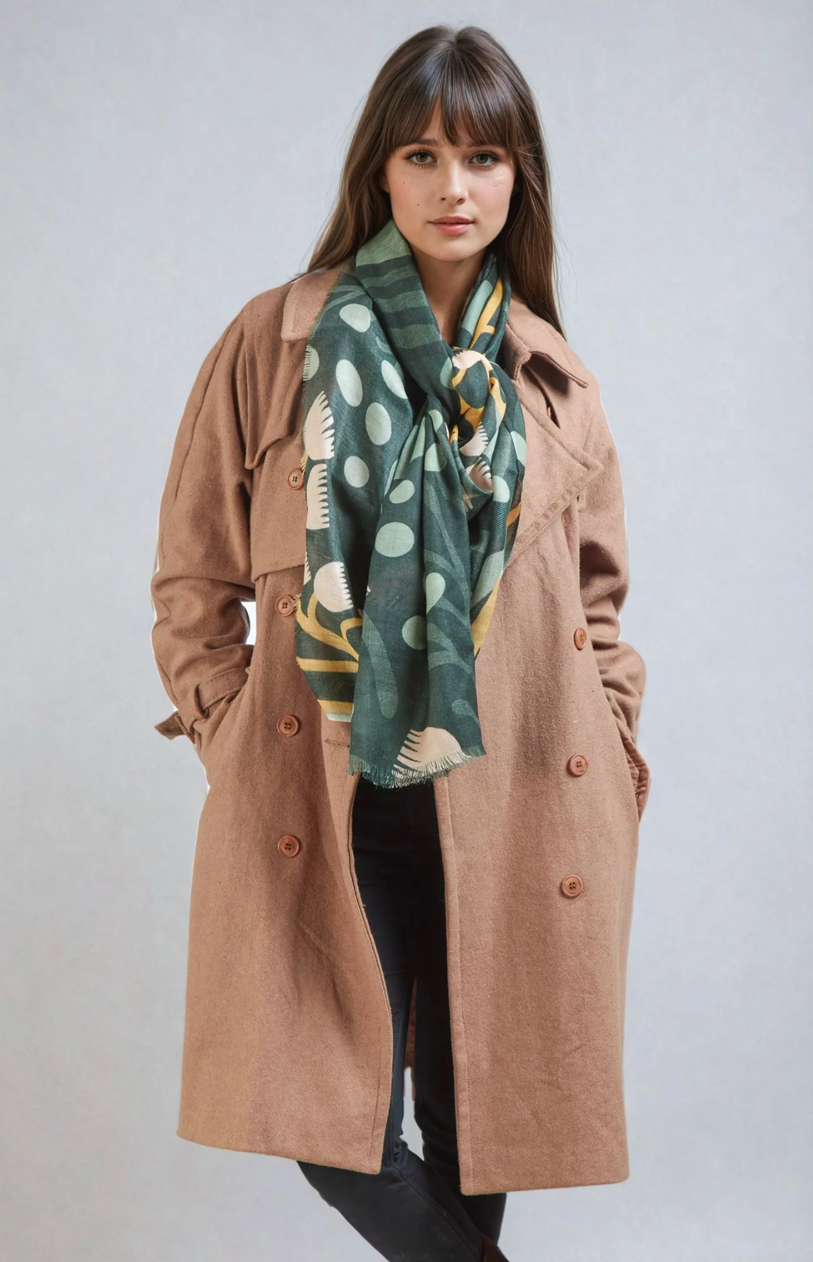 Leona Merino Wool Scarf