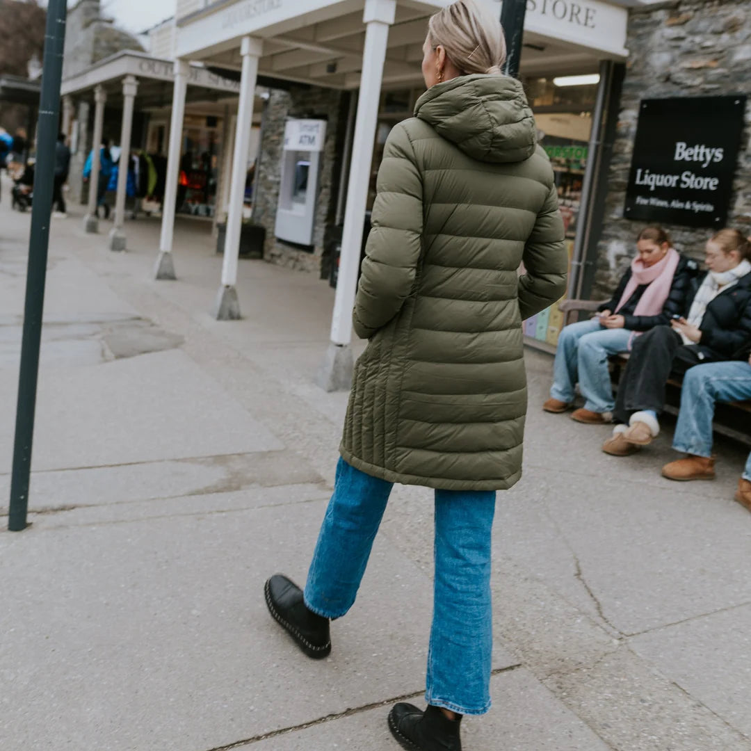 Sydney Down Coat - Olive