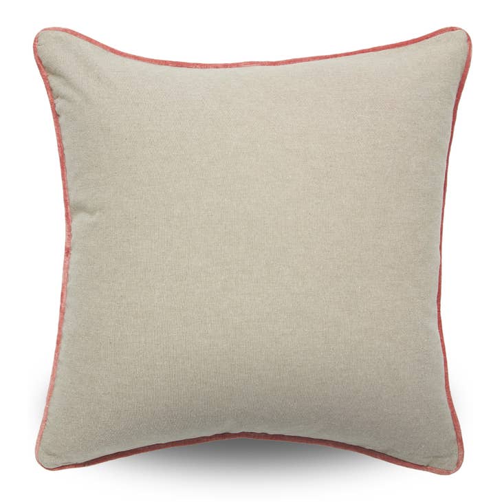 CLASSIC VELVET CUSHION COVER - ROSE
